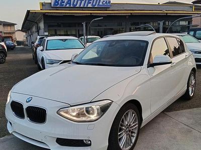 Bianco Usata 2015 BMW 116 Advantage Utilitaria | 10.990 € (Molto cara)