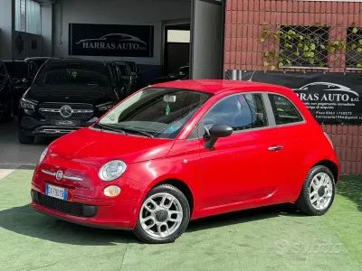Begagnad Fiat 500 69 HK (50 kW) 2009 Röd Cab