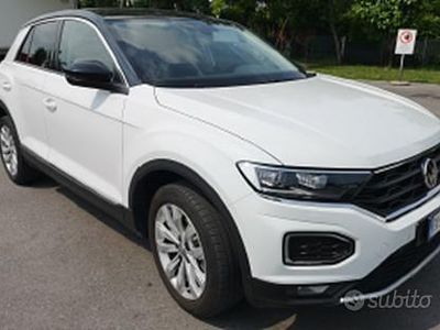 Usata VW T-Roc Advance 116 CV (85 kW) 2019 Bianco SUV