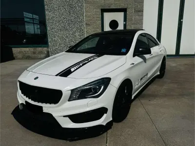 Usata Mercedes CLA45 AMG AMG 360 CV (264 kW) 2015 Bianco Berlina