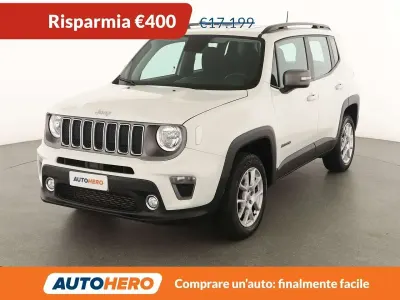 Usata Jeep Renegade Limited 140 CV (102 kW) 2019 Bianco SUV