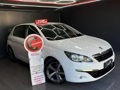 Usata Peugeot 308 Allure 92 CV (67 kW) 2014 Bianco Berlina