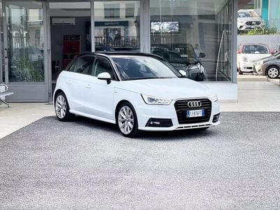 Usata Audi A1 S-Line 90 CV (66 kW) 2017 Bianco Utilitaria