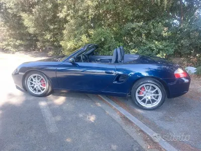 Gebraucht Porsche Boxster 252 PS (185 kW) 2000 Blau Cabrio