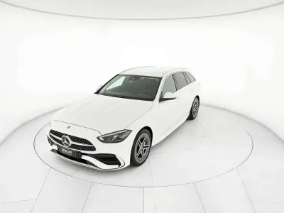 Usata Mercedes C220 Premium 200 CV (147 kW) 2021 Bianco Station wagon