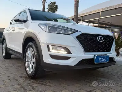 Usata Hyundai Tucson 116 CV (85 kW) 2019 Bianco SUV
