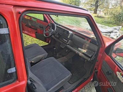 Usata Fiat Panda 1991 Rosso Utilitaria