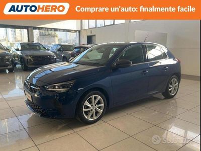 Usata Opel Corsa Elegance 100 CV (73 kW) 2021 Blu Utilitaria