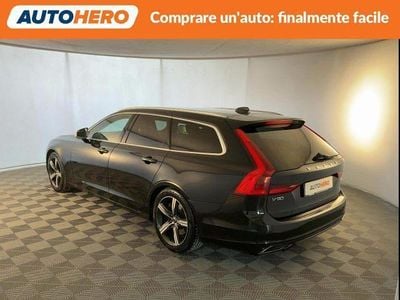 Usata Volvo V90 R-Design 190 CV (139 kW) 2017 Nero Station wagon