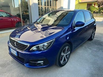Usata Peugeot 308 Allure 131 CV (96 kW) 2020 Blu Berlina