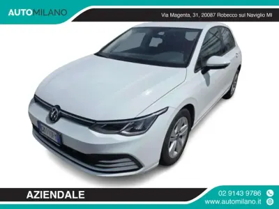 Usata VW Golf VIII Life 110 CV (80 kW) 2023 Bianco Berlina