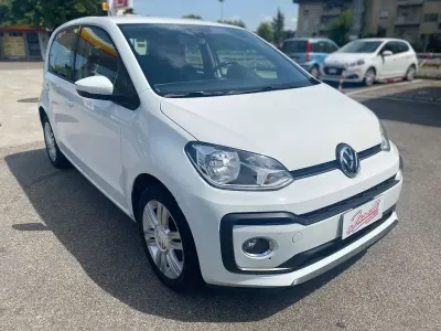 Usata VW up! Highline 90 CV (66 kW) 2017 Bianco Utilitaria