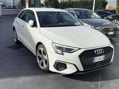 Usata Audi A3 Advanced 204 CV (150 kW) 2021 Bianco Berlina