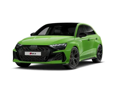 Nuova Audi RS3 Comfort 400 CV (294 kW) 2026 Verde kyalami Berlina