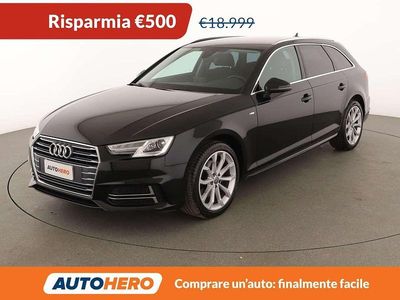 Usata Audi A4 Sport 150 CV (110 kW) 2018 Nero Station wagon