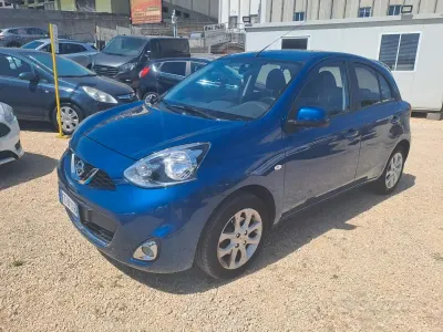 Usata Nissan Micra 80 CV (58 kW) 2015 Blu Utilitaria