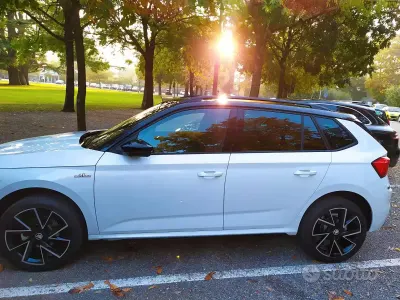 Usata Skoda Kamiq Monte Carlo 110 CV (80 kW) 2022 Bianco SUV