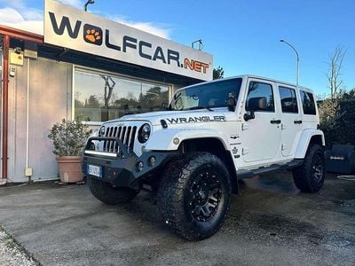 Usata Jeep Wrangler Sahara 200 CV (147 kW) 2012 Bianco SUV
