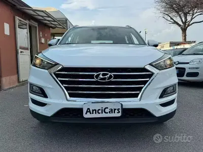 Usata Hyundai Tucson 132 CV (97 kW) 2019 Bianco SUV