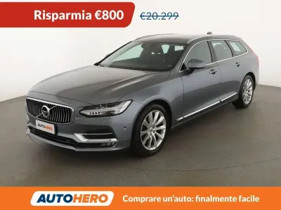 Usata Volvo V90 Inscription 235 CV (172 kW) 2016 Grigio Station wagon