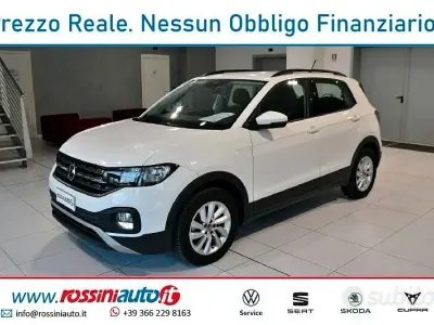 Usata VW T-Cross Style 110 CV (80 kW) 2022 Bianco SUV
