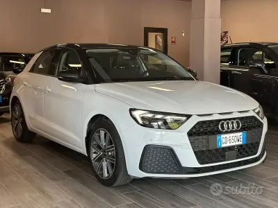 Usata Audi A1 Sportback Admired 95 CV (69 kW) 2021 Bianco Utilitaria