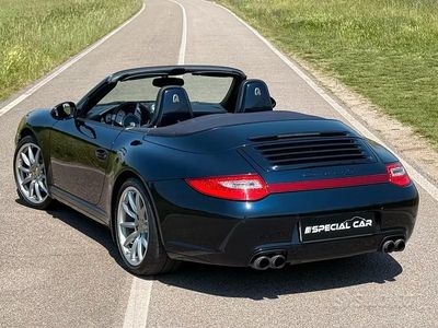 Usata Porsche 911 Carrera 4S Cabriolet 385 CV (283 kW) 2010 Blu Cabrio