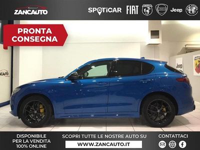 Usata Alfa Romeo Stelvio Ti 210 CV (154 kW) 2021 Blu SUV