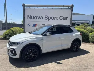 Usata VW T-Roc R-line 150 CV (110 kW) 2022 Bianco SUV