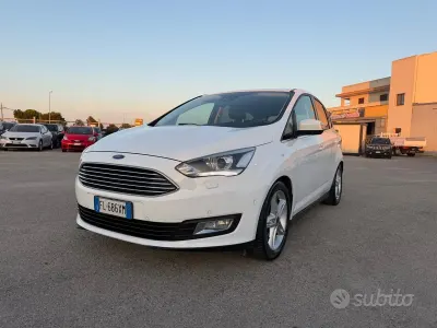 Usata Ford C-MAX Titanium X 120 CV (88 kW) 2017 Bianco Monovolume