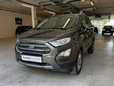 Usata Ford Ecosport Titanium 99 CV (72 kW) 2019 Grigio SUV