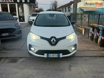 Usata Renault Zoe Business 80 kW (109 CV) 2021 Bianco Utilitaria