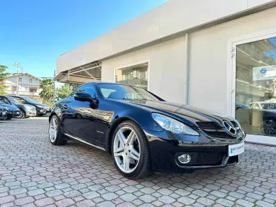 Usata Mercedes SLK200 184 CV (135 kW) 2009 Nero Cabrio