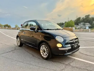 Usata Fiat 500C Lounge 69 CV (50 kW) 2010 Nero Cabrio