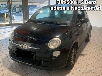 Usata Fiat 500 69 CV (50 kW) 2009 Nero Cabrio