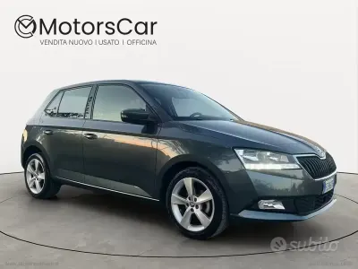 Usata Skoda Fabia Design Edition 95 CV (69 kW) 2019 Grigio Utilitaria