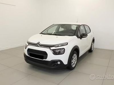 Usata Citroën C3 Feel 101 CV (74 kW) 2021 Bianco Utilitaria