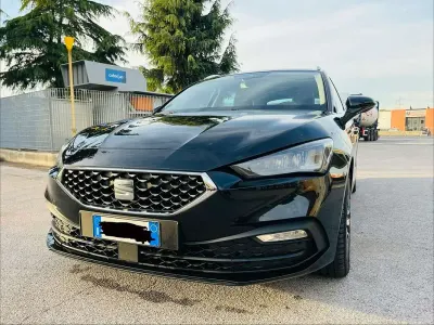 Käytetty Seat Leon ST XCELLENCE 150 HP (110 kW) 2021 Musta Farmari