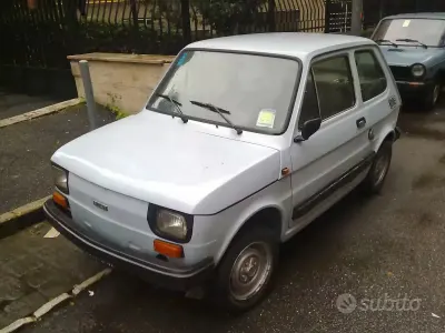 Usata Fiat 126 1970 Grigio Utilitaria