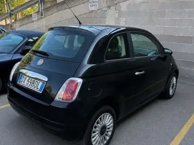 Usata Fiat 500 Pop 69 CV (50 kW) 2009 Nero Cabrio