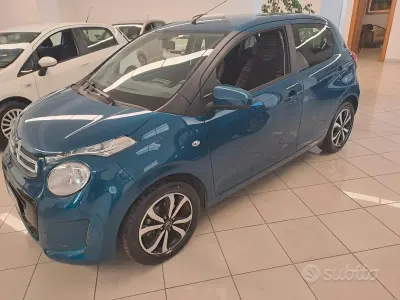 Usata Citroën C1 Shine 72 CV (52 kW) 2021 Verde Utilitaria
