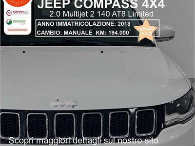 Używany Jeep Compass Limited 140 KM (102 kW) 2018 Biały SUV