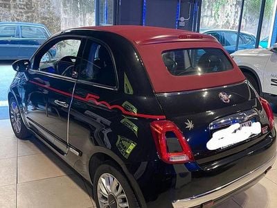 Usata Fiat 500 95 CV (69 kW) 2016 Nero Cabrio
