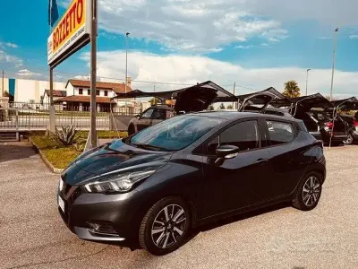Usata Nissan Micra Acenta 90 CV (66 kW) 2018 Grigio Utilitaria