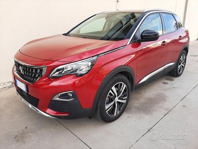 Usata Peugeot 3008 Allure 131 CV (96 kW) 2018 Rosso SUV