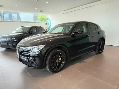 Brugt Alfa Romeo Stelvio Business 209 HK (153 kW) 2018 Sort SUV