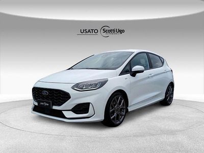 Usata Ford Fiesta ST-Line 125 CV (91 kW) 2023 Bianco Utilitaria
