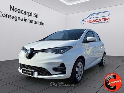 Usata Renault Zoe 50 kW (69 CV) 2021 Bianco perlato Utilitaria