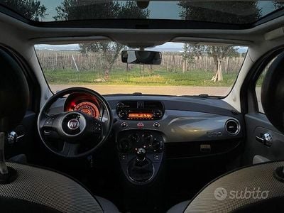 Usata Fiat 500 Lounge 69 CV (50 kW) 2013 Grigio Utilitaria