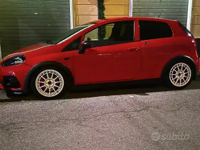 Usata Abarth Punto 2008 Rosso Utilitaria